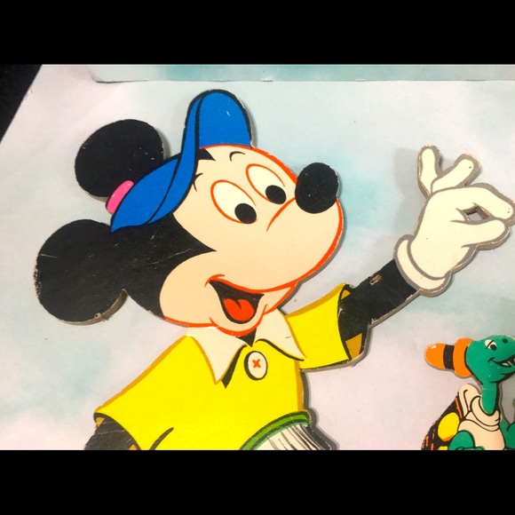 WALT DISNEY VINTAGE 1950’s WALL ART Decor Bundle - Picture 10 of 13